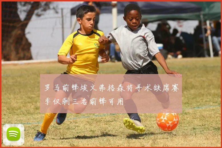 罗马前锋埃文弗格森将手术缺席赛季仅剩三名前锋可用